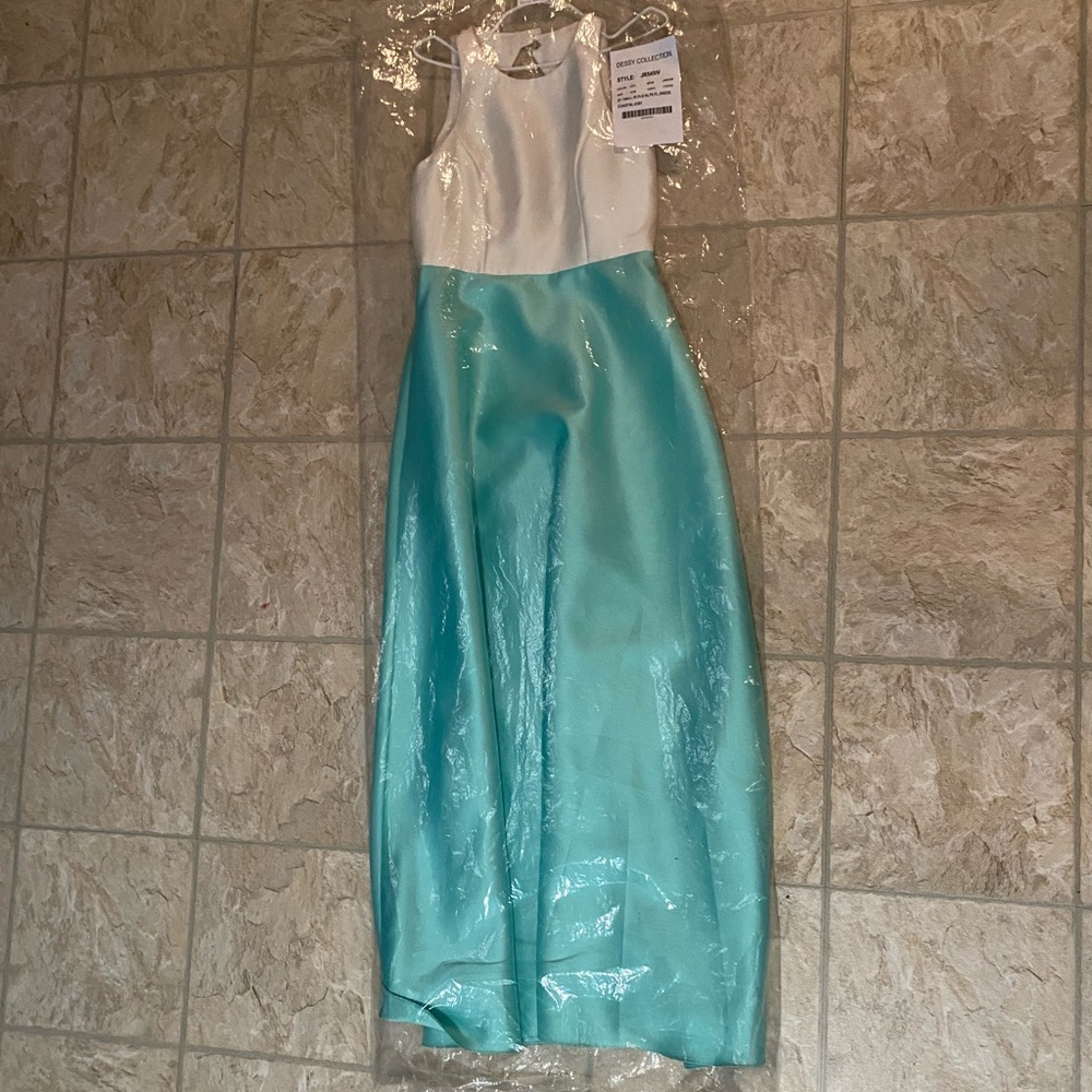 Bridsmade dress from Dessy Collection “Size:14JB” *NOT HEMMED WORN ONCE*